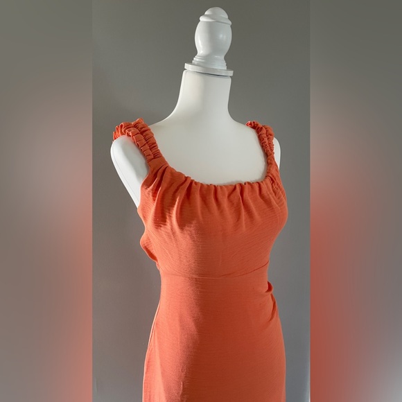 Summer Dress Open Back, color grapefruit, from a boutique NWT - Picture 7 of 12